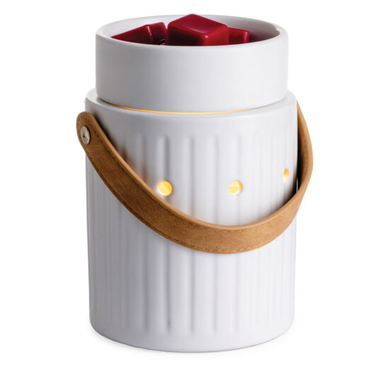 Leather Handle Illumination 2-In-1 Deluxe Fragrance Warmer