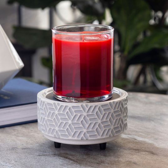 Stone Hexagon 2-In-1 Classic Warmer